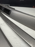 09-13 OEM BMW E92 E93 335is Dash Glacier Silver Aluminum Interior Trim Set