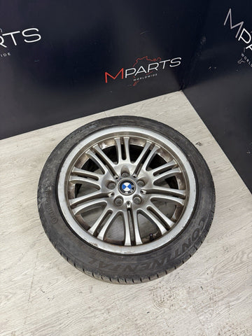 01-06 BMW E46 M3 Factory Rear 18x9 M Double Spoke Alloy Style 67 Wheel 18" OEM