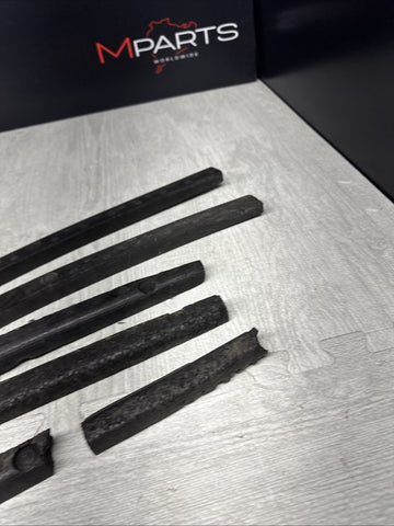 02-06 BMW E46 M3 OEM Factory Front Bumper Rebar Styro Foam Removes Gap Full Set