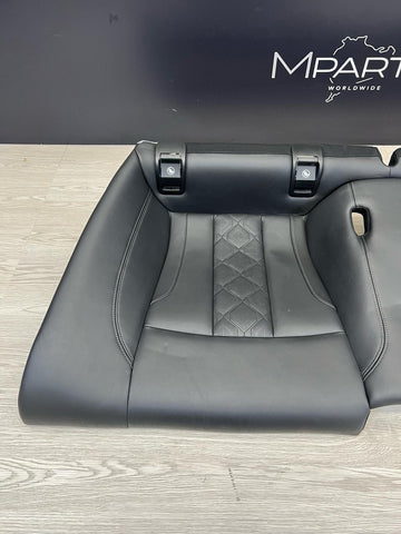 BMW 20-25 F92 M8 Coupe Rear Black Leather Bottom Bench Seat Cushion