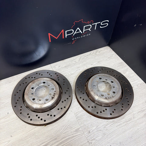 Genuine BMW Z4 M E46 E85 E86 Front Brake Discs Ventilated Pair 2282445 2282446