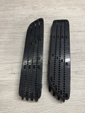 01-06 BMW E46 M3 Left Right Fender Vents Grilles Grills Carbon Fiber