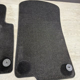 Genuine 01-06 BMW E46 M3 Coupe Carpets Floor Mats Black Front & Rear