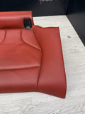 BMW F82 M4 Coupe 15-20 Rear Back Seats Cushion Sakhir Orange Leather Bench