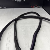 92-99 BMW E36 M3 323 325 328 Front Driver Door Weather Strip Seal Coupe Black *