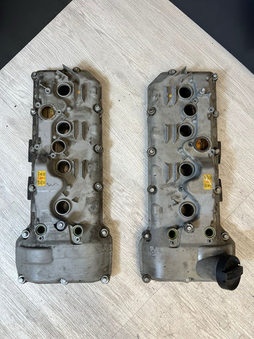 2008-2013 BMW E90 E92 E93 M3 S65 V8 Valve Covers Pair LH RH 7838268 7838267