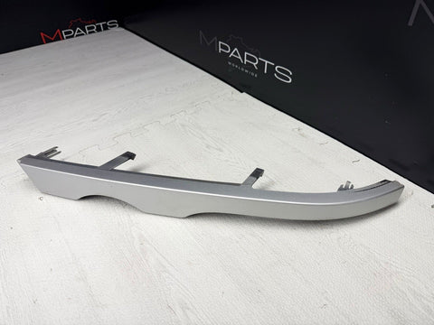 00-05 BMW E46 325 330 M3 Right Passenger Lower Headlight Trim OEM 8208678 Silver