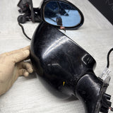 01-06 BMW E46 M3 Side View Door Mirrors Pair Painted Black *Notes*