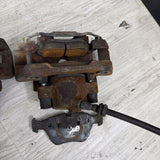 BMW OEM GENUINE E36 M3 Z3 M FRONT BRAKE CALIPERS SET PAIR LEFT RIGHT PAD *RUSTY*
