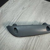 01-06 BMW OEM E46 M3 Titan Shadow Gray Vert Trim Armrest + Pad Left Driver Rear