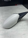 08-13 BMW E92 E93 M3 Left Right Fold Mirrors Gloss Black / Blue/ Carbon Caps