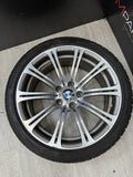 08-13 OEM BMW E90 E92 E93 M3 Rear 19” Wheel Rim Style 220M Silver 19x9.5 ET23