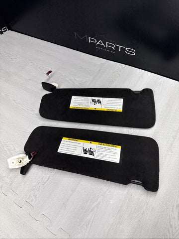 11-17 BMW F10 528I 535I 550I M5 SEDAN SUN VISORS SUNVISORS ALCANTARA