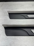 01-06 OEM E46 M3 BMW M3 Left Right Pair Door Sills Panels Scuff Plates
