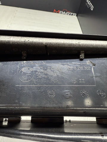 2001-2006 BMW E46 325 330 M3 Coupe Center Console Black Armrest Optioned