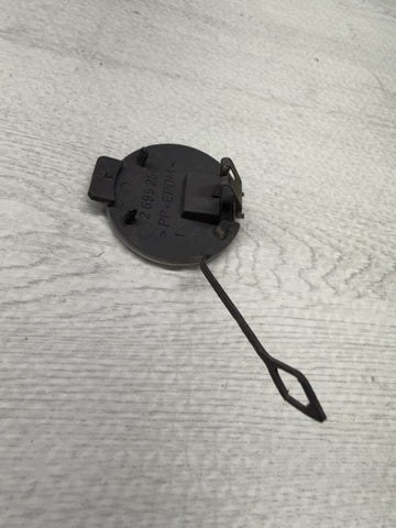 BMW E46 M3 Front Bumper Tow Hook Eye Cover 2695250 OEM Titanium Silver