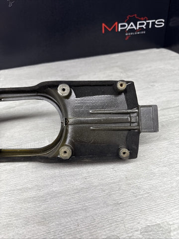 Ferrari F8 Tributo, Center Console Insert Trim, Black, Alcantara, P/N 873698