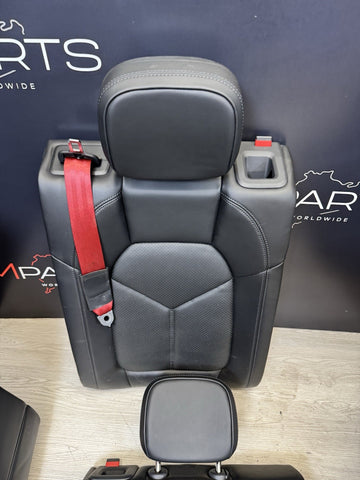 2015-2018 Porsche Macan Interior Set Front Rear Seats Pair Black Seat *Notes*