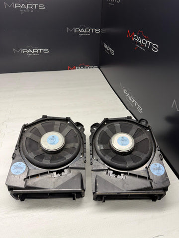 08-13 BMW E88 E92 E93 335 M3 Floor Bass Speaker Sub Subwoofer Audio D&M Pair OEM