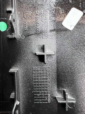 Ferrari 488, LH, Left Rear Exterior Trim Panel, Black, Used, P/N 86914600