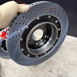 NEW 95-99 BMW E36 M3 BREMBO Big Brake Kit Red Calipers Rotors Set Plug & Play