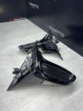 08-13 BMW E92 E93 M3 Folding Mirrors Gloss Black Trims + Glass / No Covers