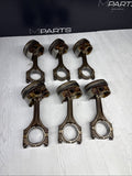 BMW OEM E36 M3 S52 PISTONS CONNECTING RODS SET 11251405702 11241247175
