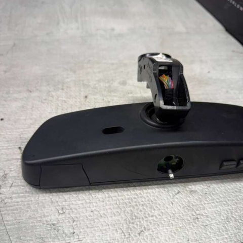 01-06 BMW E46 M3 Auto Dimming Rear View Mirror SOS Homelink 51167115777 *Damage