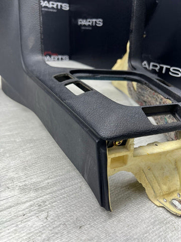 95-99 BMW E36 M3 Lower Dash Center Console Housing Panel Support Black