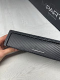 99-06 BMW E46 323 325 328 330 M3 E46 CENTER CONSOLE STORAGE TRAY CARBON STICKER