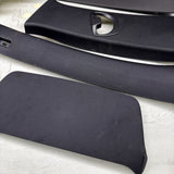 BMW E90 M3 08-11 SEDAN ABC BLACK PILLAR INTERIOR TRIM PANEL SET OEM