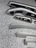 01-06 BMW E46 M3 Convertible Interior Armrests Trim Set Brushed Aluminum