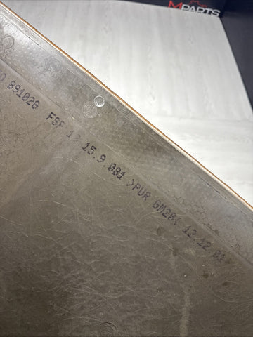 01-06 BMW E46 M3 Sliding Sunroof Cassette Sunshade Sun Shade Panel 8224851