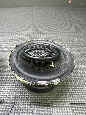 BLAUPUNKT GTX401 4” 4 Way 80W 4 Ohm 90db Coaxial Speakers Pair + Grilles