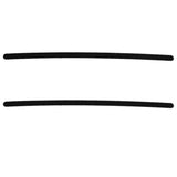 GENUINE BMW E46 A Pillar Interior Cover Trims Strips Black SET NEW 51432699056