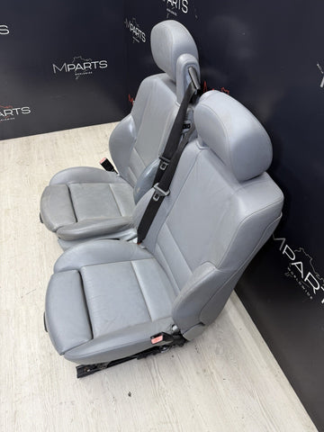 BMW E46 M3 01-06 Front Convertible Seat Gray Grey Powered Non Heated *Notes*
