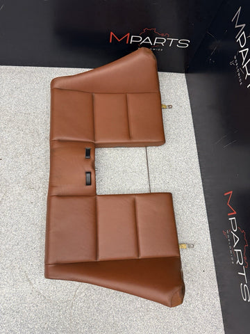BMW 01-06 E46 M3 Convertible Rear Seat Back Rest Cinnamon Leather Backrest