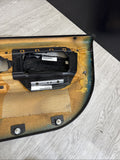 96-02 BMW Z3M Front Left Driver Door Card Panel Cover Trim Leather Black *Notes*