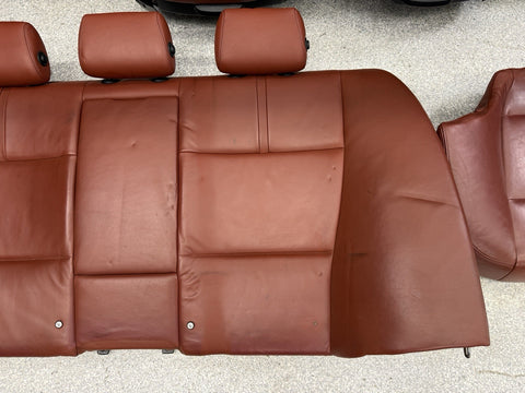 08-13 BMW E90 M3 OEM Sedan Complete Interior Fox Red Seats