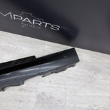 OEM BMW F12 F13 640 650 M6 Passenger Side Rocker Skirt Trim Panel Black Sapphire