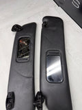 98-02 BMW Z3M Z3 M COUPE SUN VISOR VISORS SET BLACK *Tear*