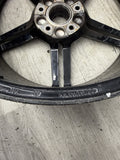 Porsche Taycan 96795 66158 OEM Wheel Rim 21x9.5 Front Gloss Black *Curbed