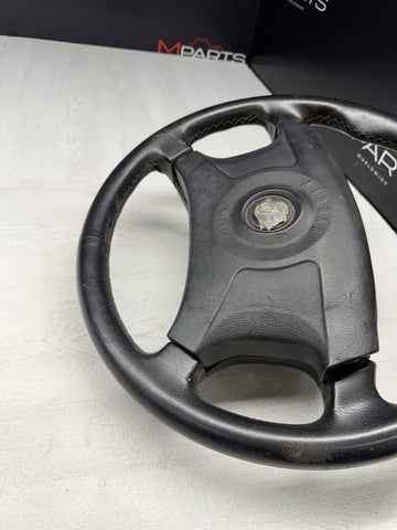 95-99 BMW E36 M3 Steering Wheel Black 4 Spoke