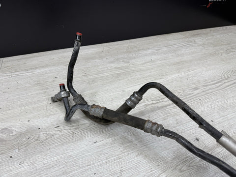 08-13 OEM BMW E90 E92 E93 M3 S65 Manual Transmission Oil Cooler Pipes Lines