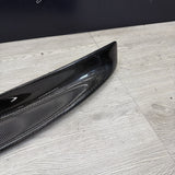 NEW BMW 01-06 E46 M3 CSL Style Front Bumper Lip Spoiler Carbon Fiber BEST FIT