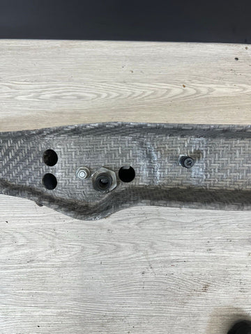 01-06 BMW E46 M3 Front Bumper Rebar Reinforcement Beam *Hairline Crack