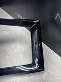 BMW F97 X3M 21-26 Competition Front Center Console Black Trim Panel OEM