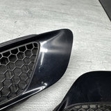 08-13 BMW E90 E92 E93 M3 Hood Scoops Space Jerez Black Pair 8042978