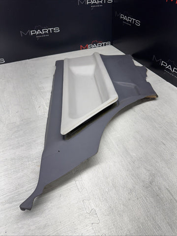 92-99 BMW E36 325 328 M3 Coupe Rear Left Interior Door Card Panel Dove Grey Gray