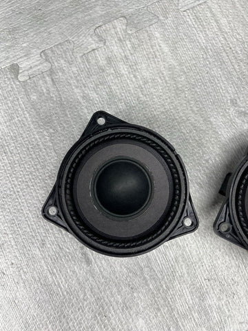 2014-2016 PORSCHE CAYMAN - Front DOOR Mid-Range Speakers Pair (BOSE) 7PP035415F